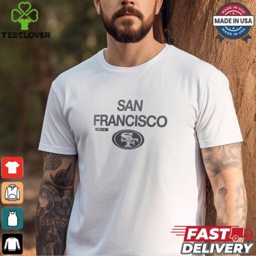 San Francisco 49ers Nike White 2024 Salute To Service Legend Shirt