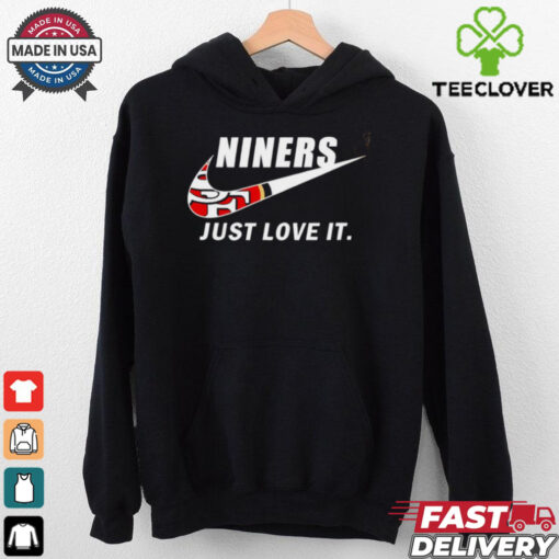 San Francisco 49ers Niners just love it logo shirt