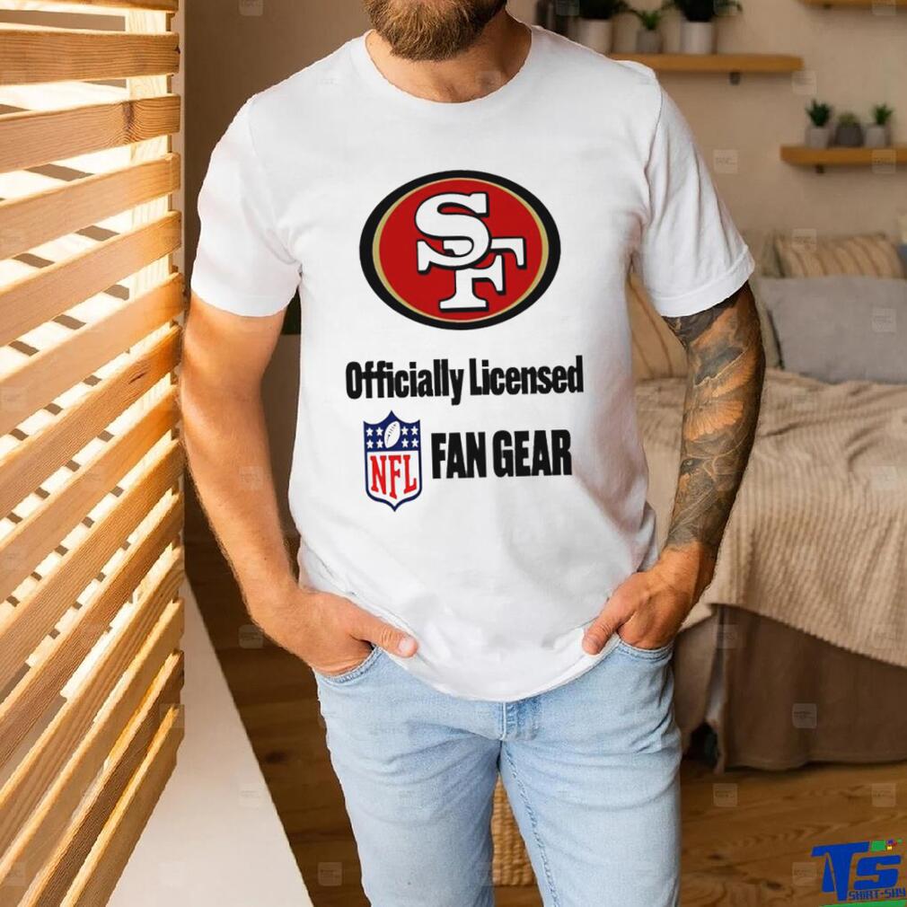 San Francisco 49ers Officially Licensed NFL Fan Gear logo shirt - Limotees