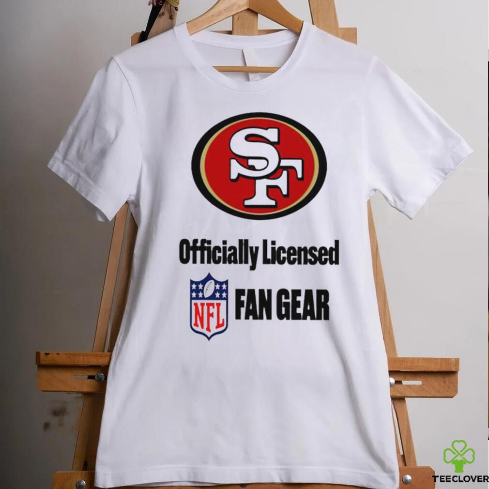 San Francisco 49ers Officially Licensed NFL Fan Gear logo shirt - Limotees