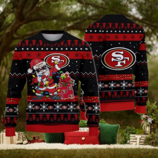 San Francisco 49ers Santa Claus Ugly Christmas Sweater