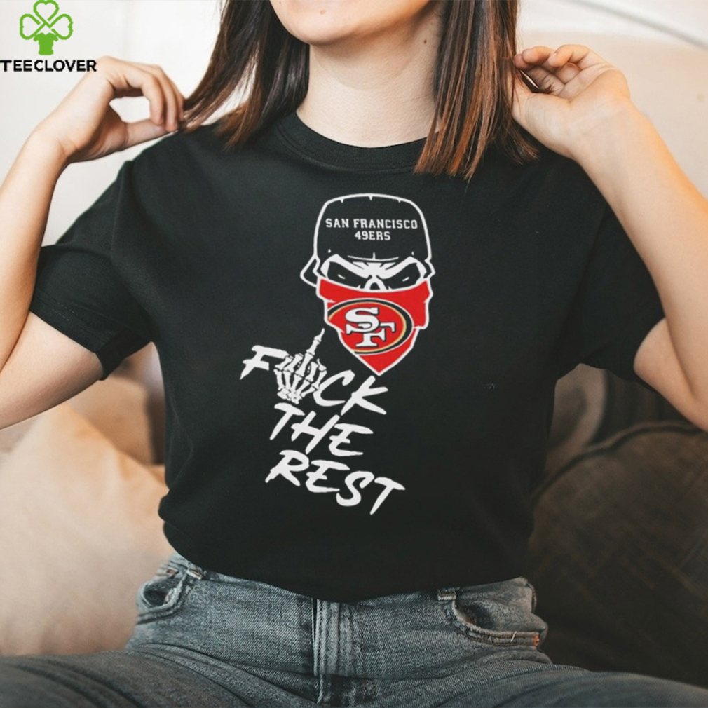 San Francisco 49ers Skull The Rest Shirt San Francisco 49ers Skull The Rest Shirt