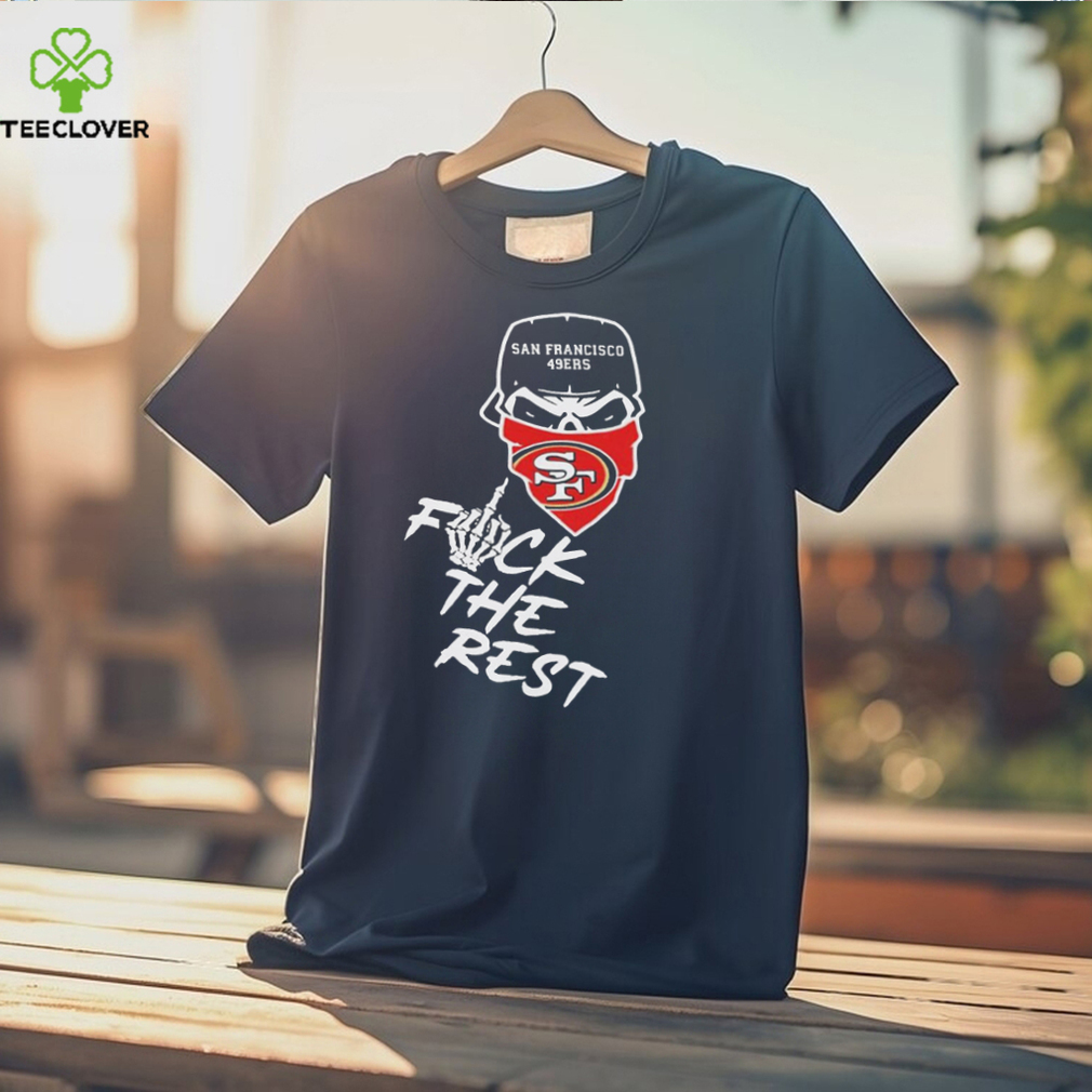 San Francisco 49ers Skull The Rest Shirt San Francisco 49ers Skull The Rest Shirt
