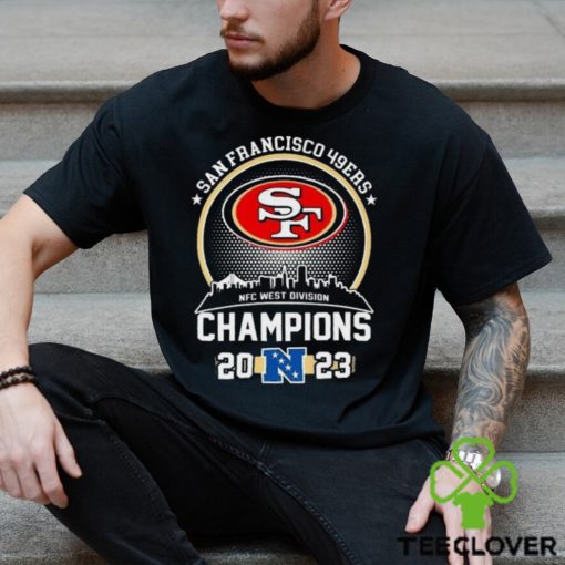 San Francisco 49ers Skyline 2023 Nfc West Division Champions Shirt