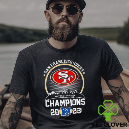 San Francisco 49ers Skyline 2023 Nfc West Division Champions Shirt