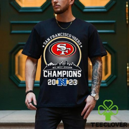 San Francisco 49ers Skyline 2023 Nfc West Division Champions Shirt