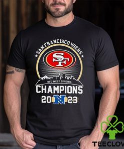 San Francisco 49ers Skyline 2023 Nfc West Division Champions Shirt