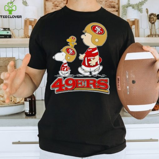 San Francisco 49ers Snoopy Charlie Brown and Woodstock hoodie, sweater, longsleeve, shirt v-neck, t-shirt