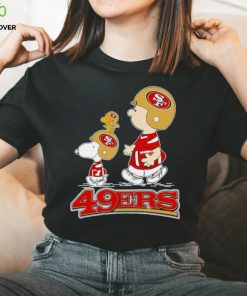 San Francisco 49ers Snoopy Charlie Brown and Woodstock hoodie, sweater, longsleeve, shirt v-neck, t-shirt