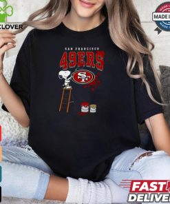 San Francisco 49ers Snoopy Painting Shirt