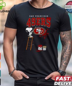 San Francisco 49ers Snoopy Painting Shirt