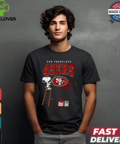 San Francisco 49ers Snoopy Painting Shirt
