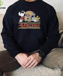 San Francisco 49ers Snoopy San Francisco 49ers T hoodie, sweater, longsleeve, shirt v-neck, t-shirt Long Sleeve, Ladies Tee