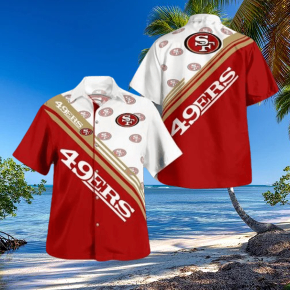 San Francisco 49ers Standard Paradise Hawaiian Shirt, San Francisco 49ers Apparel San Francisco 49ers Standard Paradise Hawaiian Shirt, San Francisco 49ers Apparel