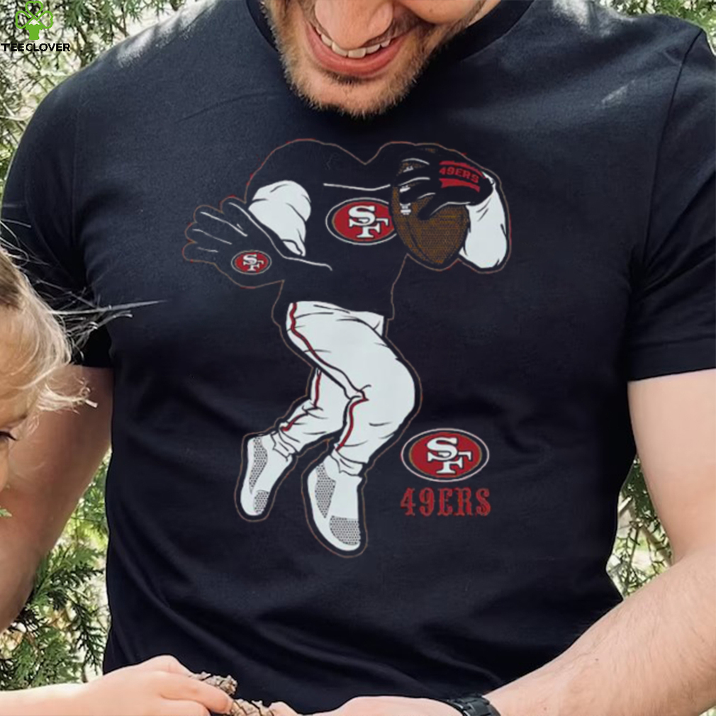 San Francisco 49ers Stiff Arm Football Shirt San Francisco 49ers Stiff Arm Football Shirt