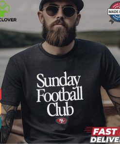 San Francisco 49ers Sunday Football Club Heavyweight T Shirt