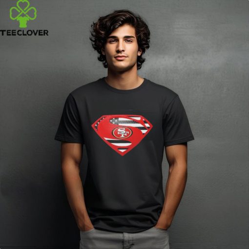 San Francisco 49ers Superman logo hoodie, sweater, longsleeve, shirt v-neck, t-shirt