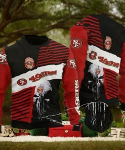 San Francisco 49ers Sweater All Over Print 3D Skull printed Ugly Christmas Sweater