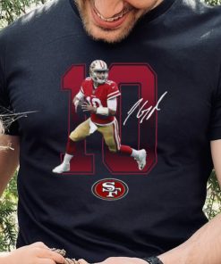 San Francisco 49ers T Shirt San Francisco 49ers Jimmy Garoppolo Signature