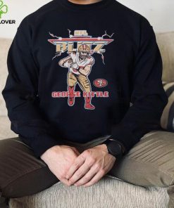San Francisco 49ers T hoodie, sweater, longsleeve, shirt v-neck, t-shirt George Kittle Nfl Blitz San Francisco 49ers Retro Shirt Long Sleeve, Ladies Tee