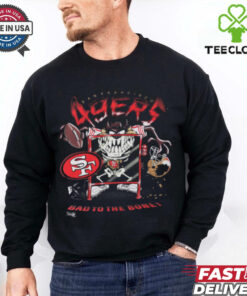 San Francisco 49ers Taz Bad To The Bone T shirt