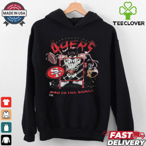 San Francisco 49ers Taz Bad To The Bone T shirt