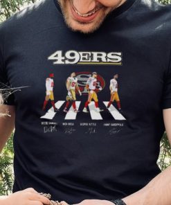 San Francisco 49ers Team Football Abbey Road Signatures Shirt