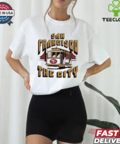 San Francisco 49ers The City train head shirt