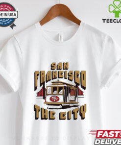San Francisco 49ers The City train head shirt