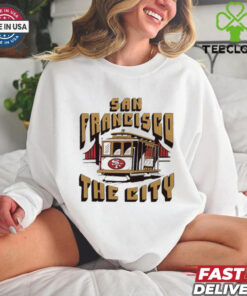 San Francisco 49ers The City train head shirt