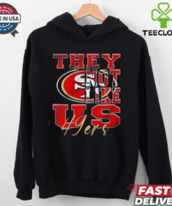 San Francisco 49ers They Not Like Us NFL Football shirt 2 San Francisco 49ers They Not Like Us NFL Football shirt