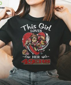 San Francisco 49ers This Girl Loves Her 49ers 2023 Shirt