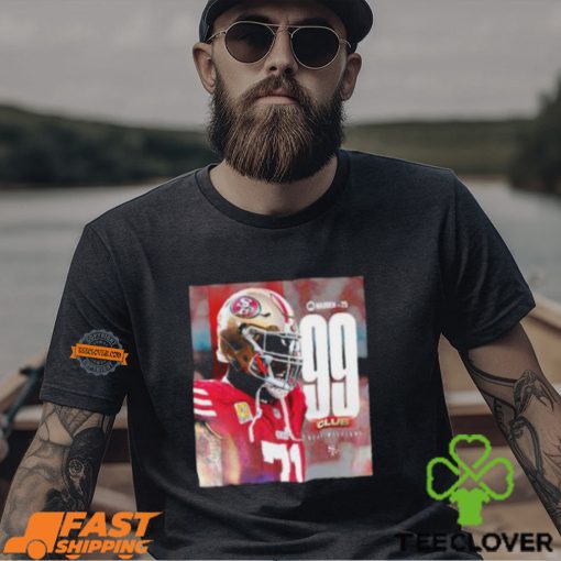 San Francisco 49ers Trent Williams Back In The 99 Club EA Sports NFL Madden 25 Classic T Shirt