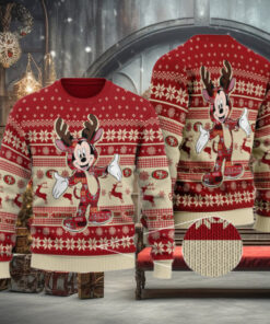 San Francisco 49ers Ugly Christmas Woolen Christmas Jumper Sweater