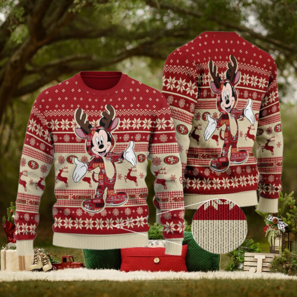 San Francisco 49ers Ugly Christmas Woolen Christmas Jumper Sweater San Francisco 49ers Ugly Christmas Woolen Christmas Jumper Sweater