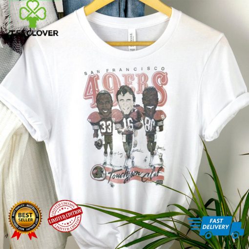 San Francisco 49ers Vintage 1987 Caricature NFL Football Team T Shirt
