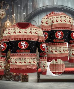San Francisco 49ers Vintage Xmas Ugly Christmas Sweater