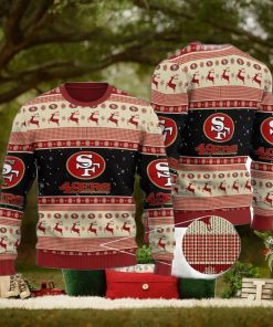 San Francisco 49ers Vintage Xmas Ugly Christmas Sweater