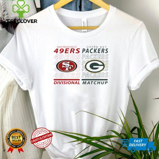 San Francisco 49ers Vs Green Bay Packers 2022 Divisional Matchup T Shirt