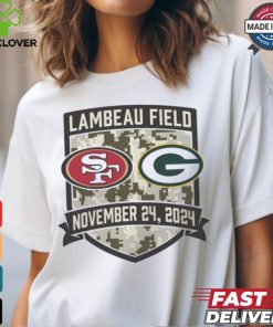 San Francisco 49ers Vs Green Bay Packers Lambeau Field November 24, 2024 Shirt