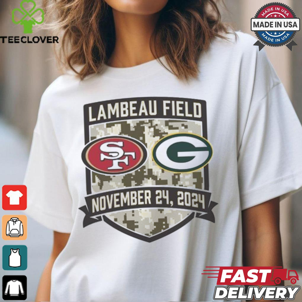 San Francisco 49ers Vs Green Bay Packers Lambeau Field November 24, 2024 Shirt San Francisco 49ers Vs Green Bay Packers Lambeau Field November 24, 2024 Shirt