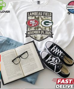 San Francisco 49ers Vs Green Bay Packers Lambeau Field November 24, 2024 Shirt 1 San Francisco 49ers Vs Green Bay Packers Lambeau Field November 24, 2024 Shirt