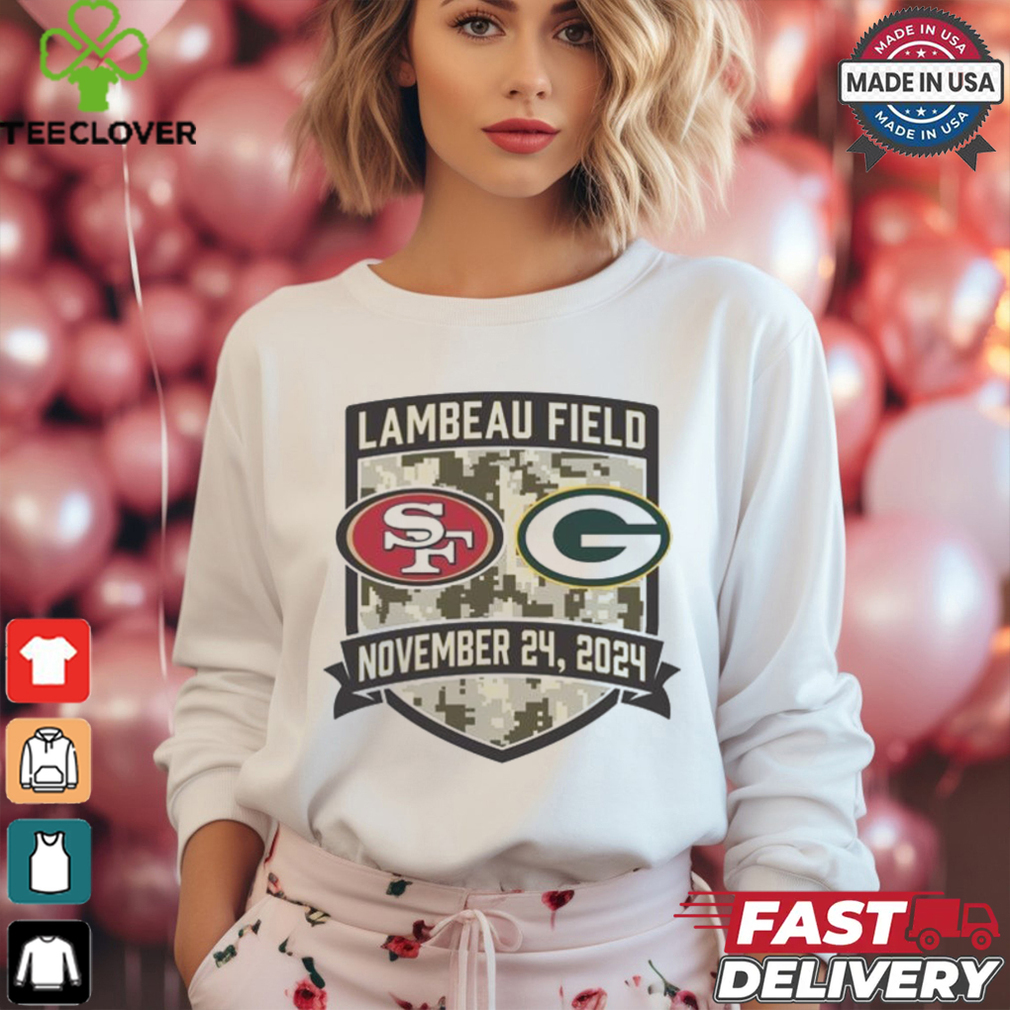 San Francisco 49ers Vs Green Bay Packers Lambeau Field November 24, 2024 Shirt San Francisco 49ers Vs Green Bay Packers Lambeau Field November 24, 2024 Shirt