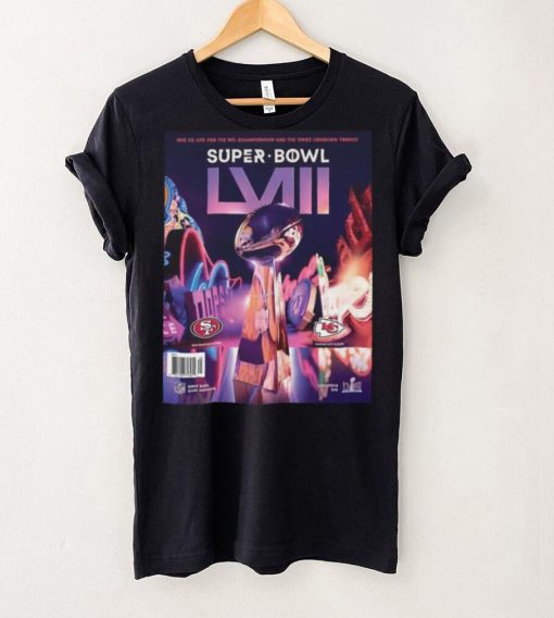 San Francisco 49ers Vs Kansas City Chiefs Super Bowl LVIII Matchup Official Super Bowl Game Program Unisex T Shirt