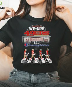 San Francisco 49ers We Are The Champions Abbey Road Signatures Shirt
