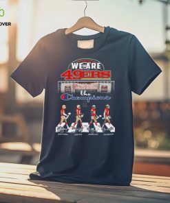 San Francisco 49ers We Are The Champions Abbey Road Signatures Shirt