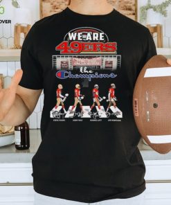 San Francisco 49ers We Are The Champions Abbey Road Signatures Shirt