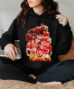 San Francisco 49ers bear and players shirt