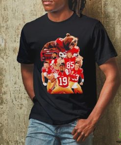 San Francisco 49ers bear and players hoodie, sweater, longsleeve, shirt v-neck, t-shirt