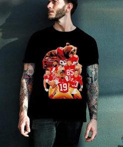 San Francisco 49ers bear and players hoodie, sweater, longsleeve, shirt v-neck, t-shirt